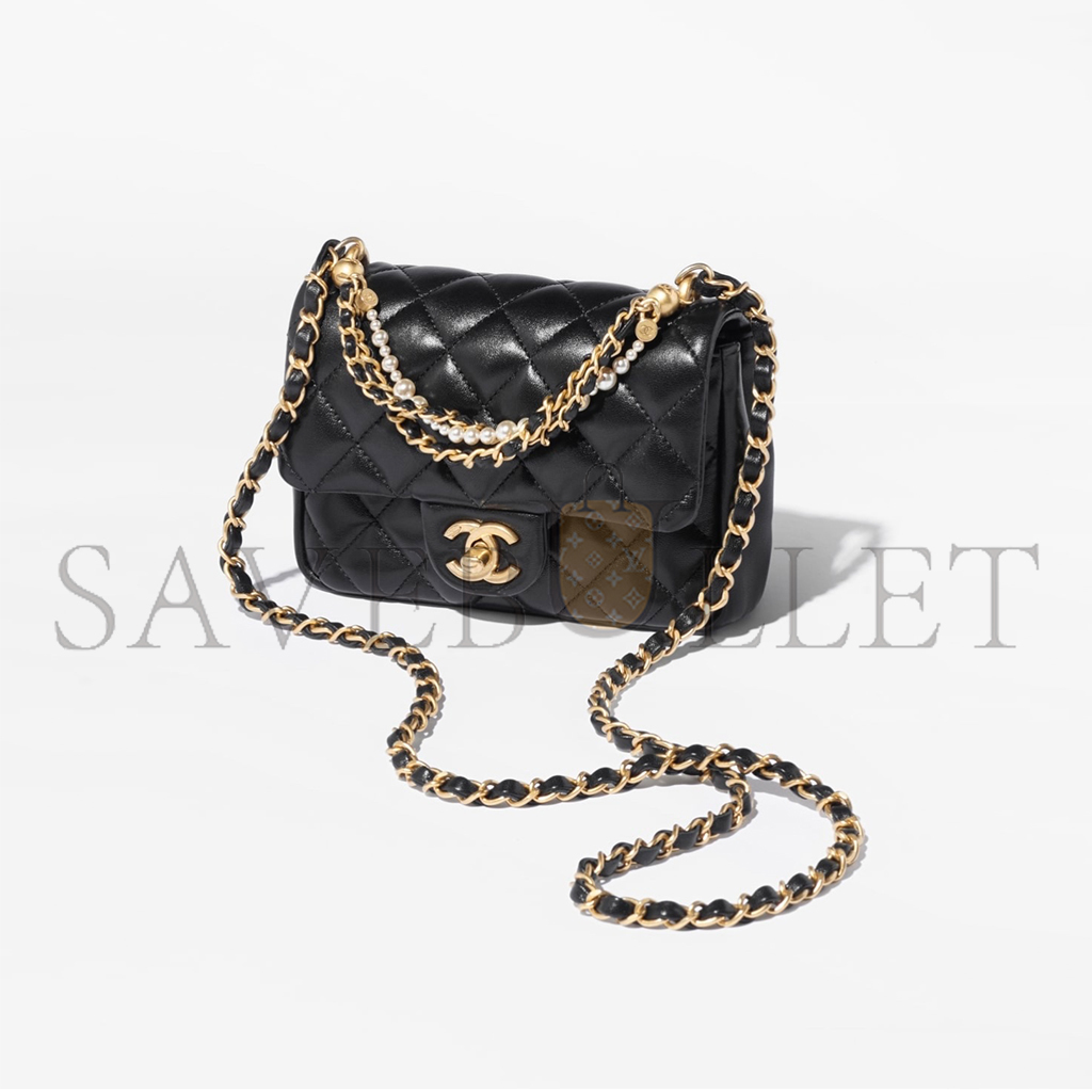 Ch*el master mini flap bag as4385 (17*12*5cm)